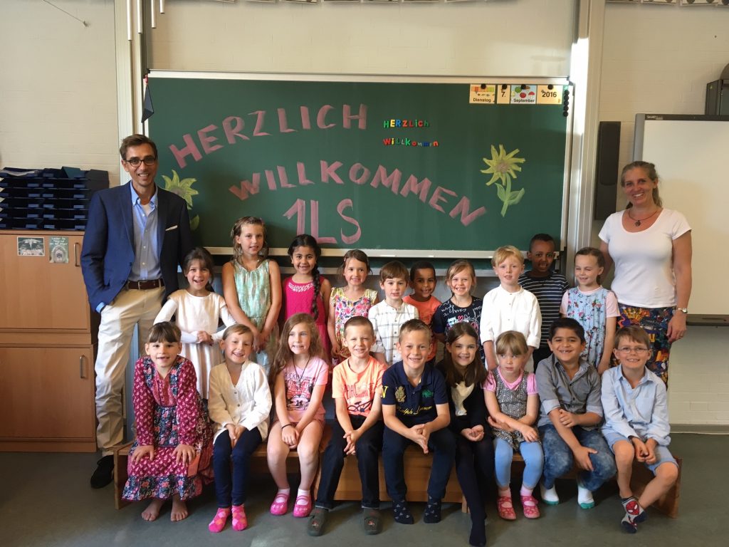 Klasse 1LS mit Herrn Linke und Frau Schulz